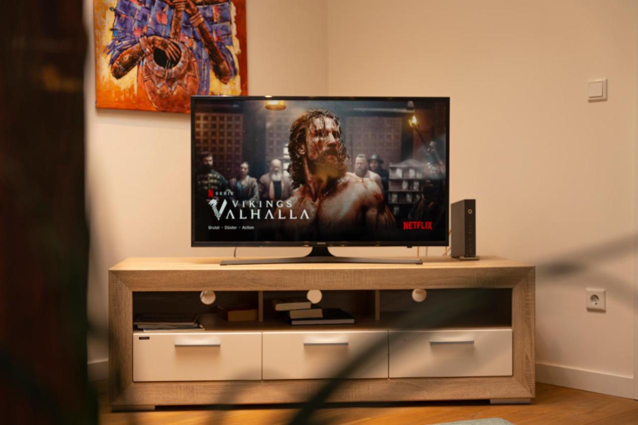Woelkchen - Wohnung Mit Balkon, Holzdielen & Tv Μπρέμερχαφεν Εξωτερικό φωτογραφία